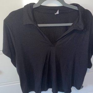 Black Collared Shirt